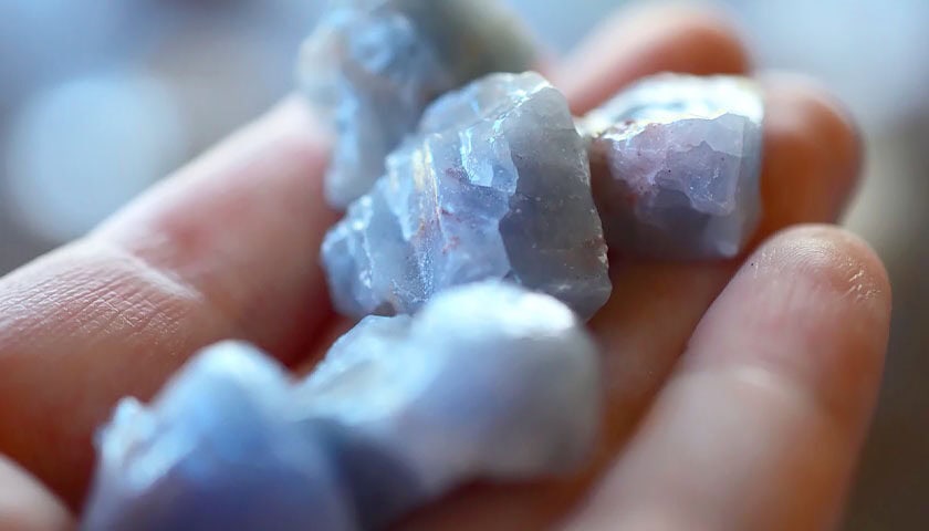 Blue Calcite 11