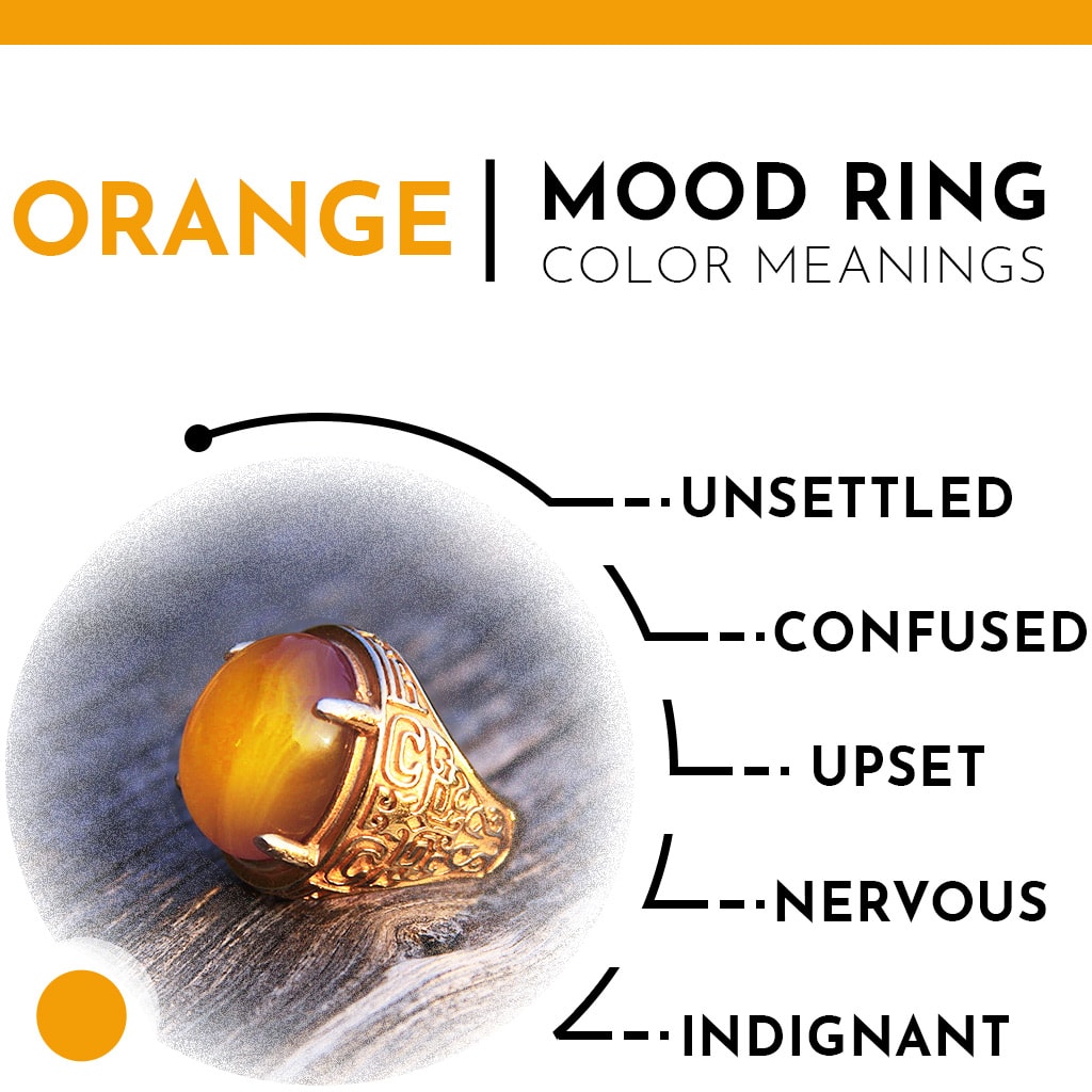 Orange Mood Ring