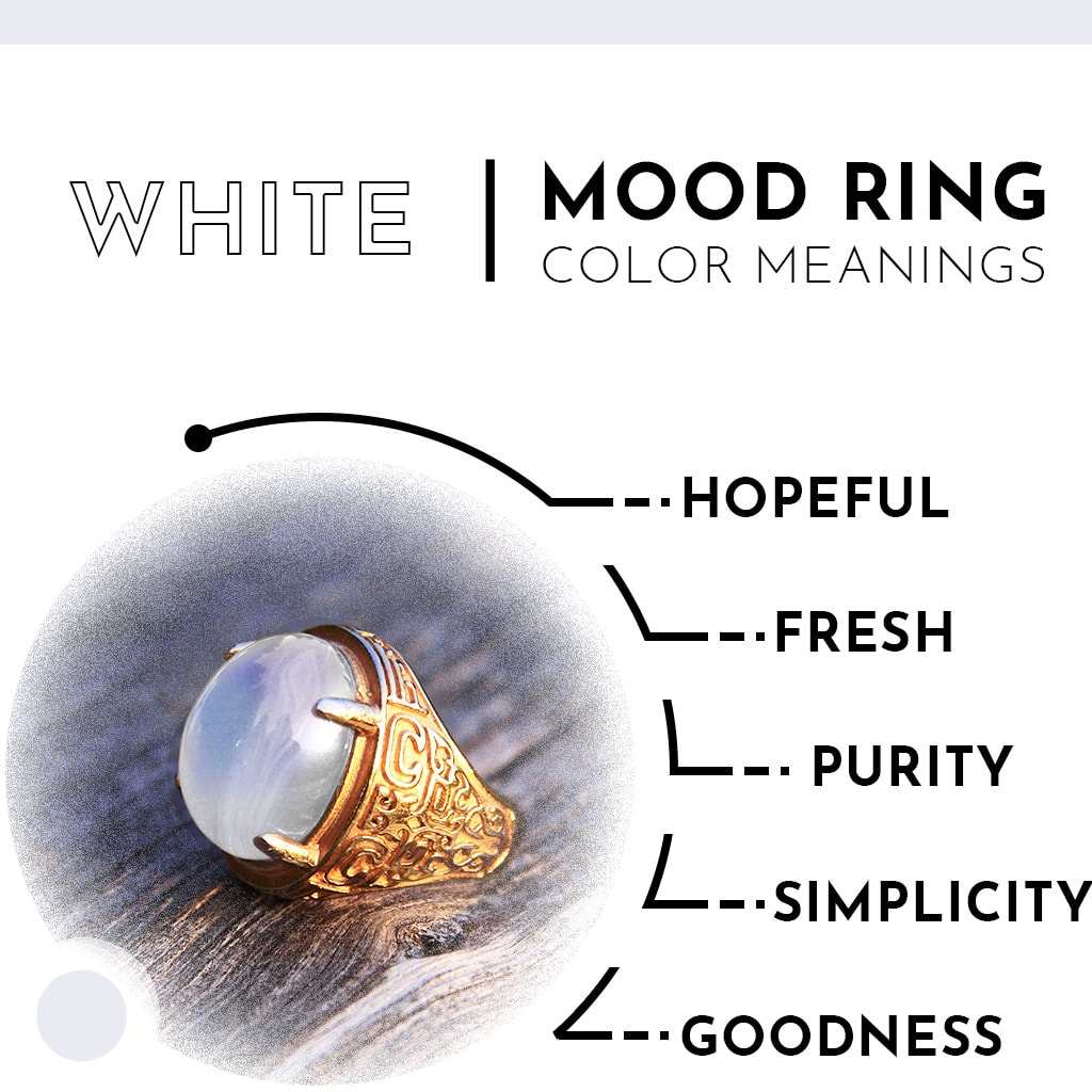 White Mood Ring