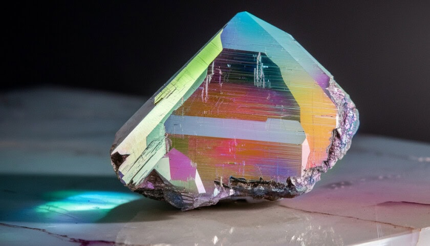 Rainbow Aura Quartz 3