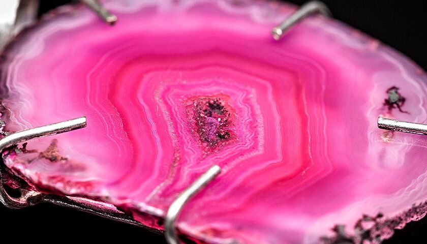 Pink Agate Pendant