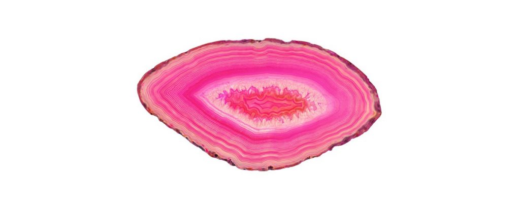 Pink Agate Slice