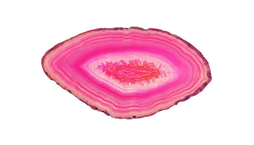 Pink Agate Slice