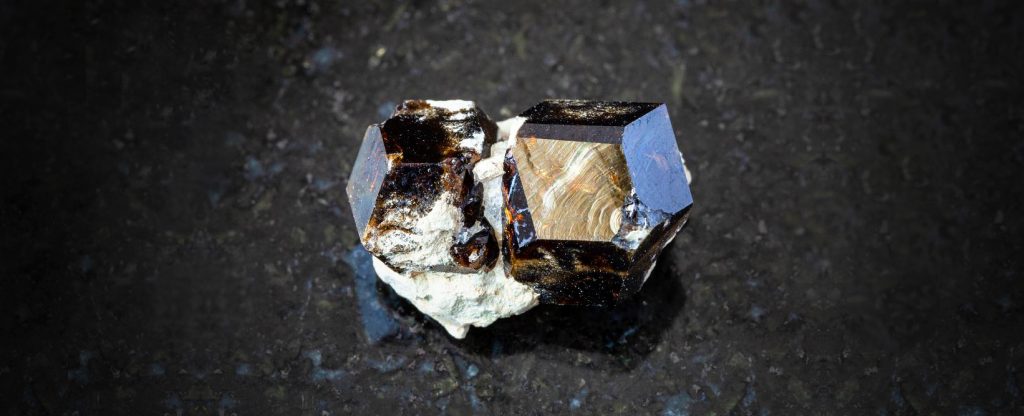 Black Garnet Andradite 2