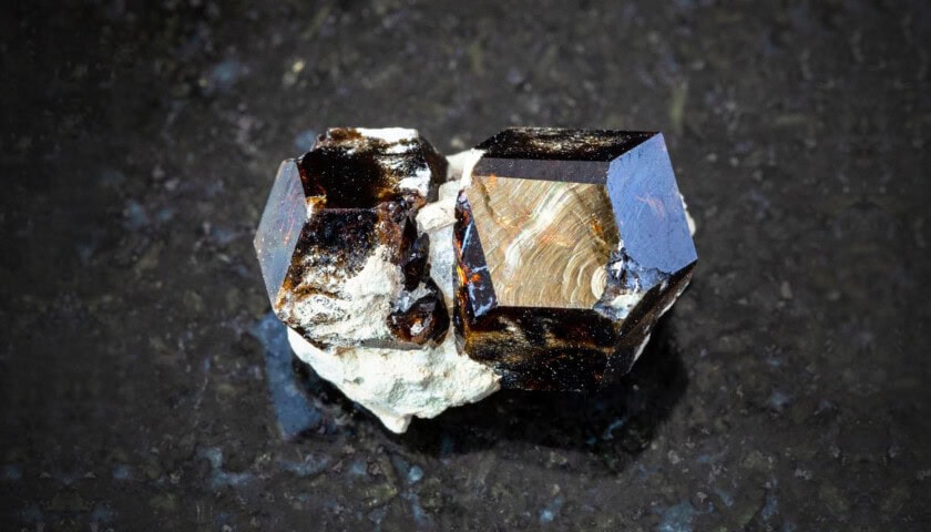 Black Garnet Andradite 2