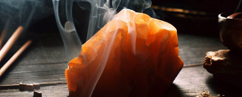 Orange Calcite 05