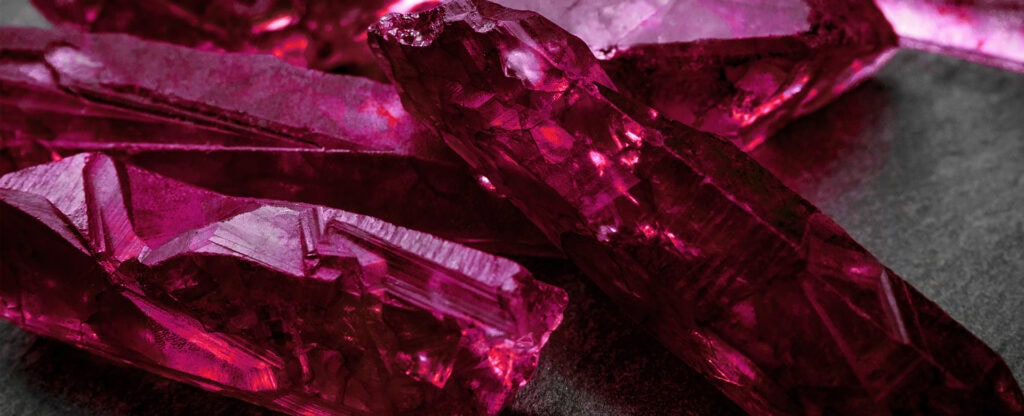 Ruby Aura Quartz Meaning Properties Benefits Uses - Aurora Gems The ...