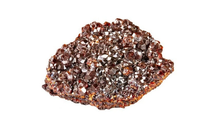 Druzy Quartz Garnet 04