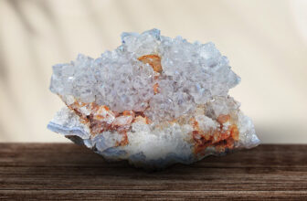 anandalite crystal on a table