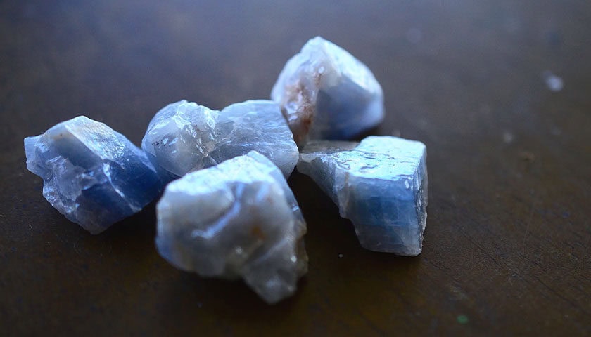 Blue Calcite 04