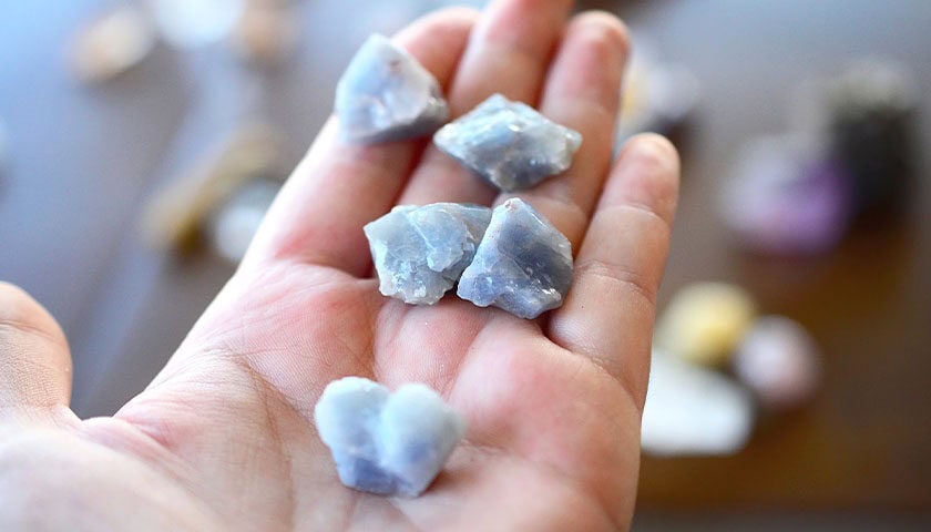 Blue Calcite 05