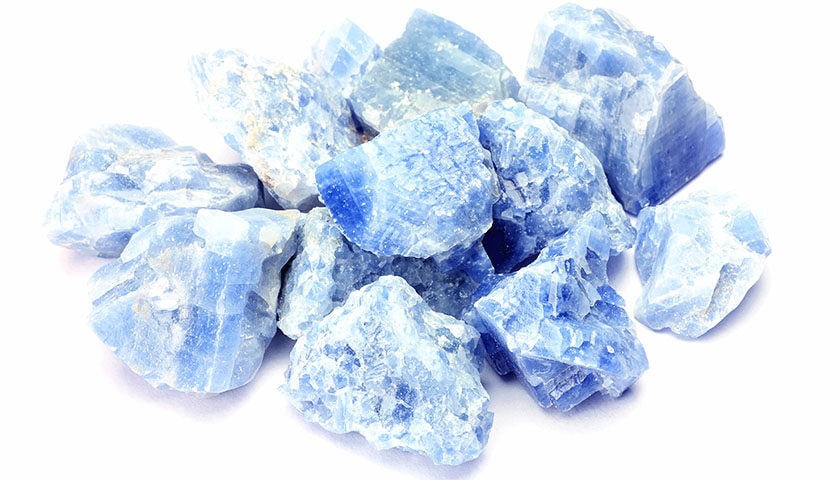 Blue Calcite 07