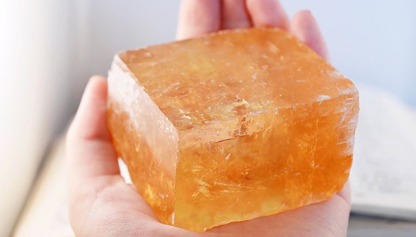 Orange Calcite 02