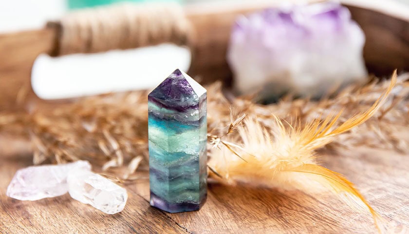 Rainbow Fluorite 08